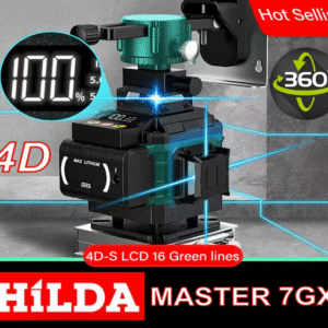4D Лазерный уровень Hilda Master 7GX Комплект ПРОФЕССИОНАЛ